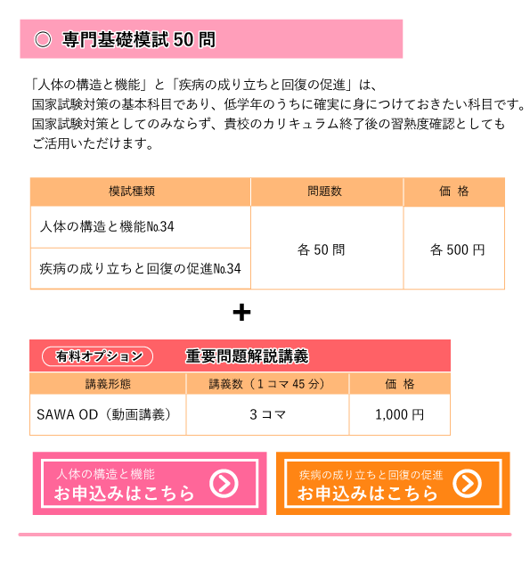 専門基礎模試50問